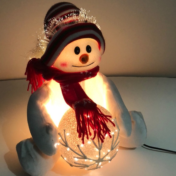 Other - Fiber Optic Snowman holding Snowball